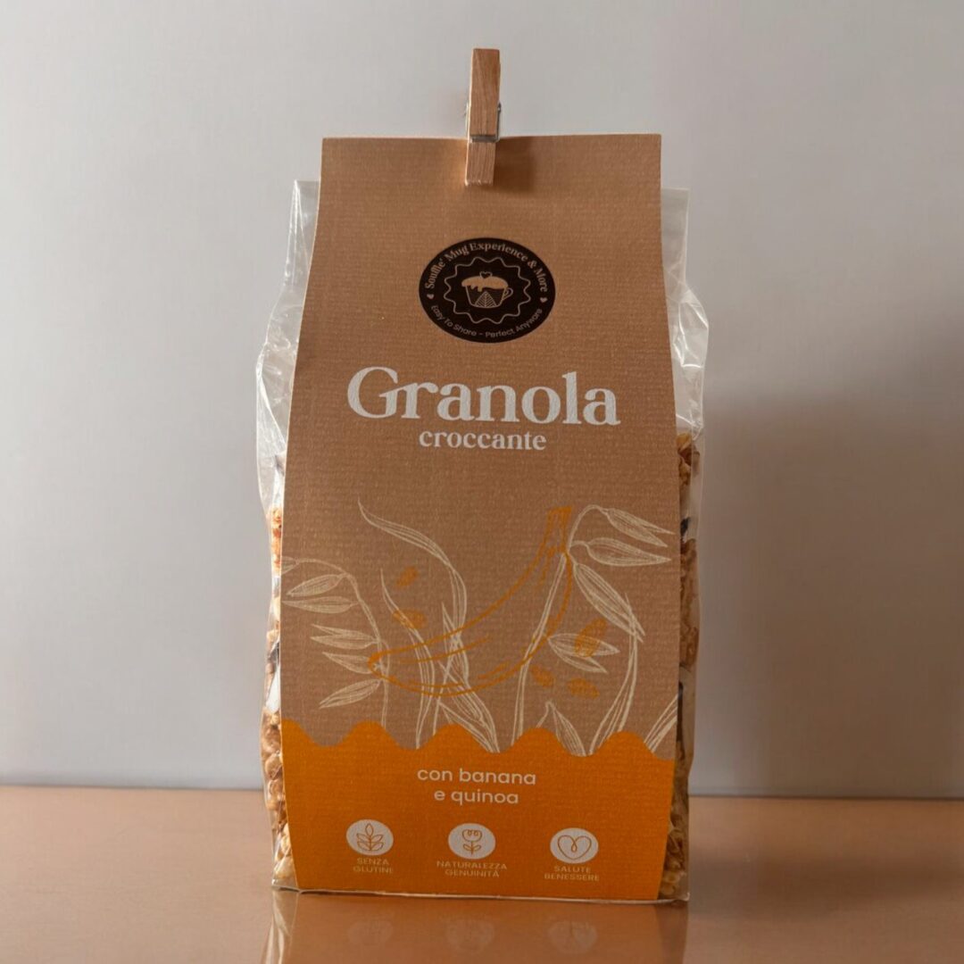 Granola Banana Mandorle e Quinoa