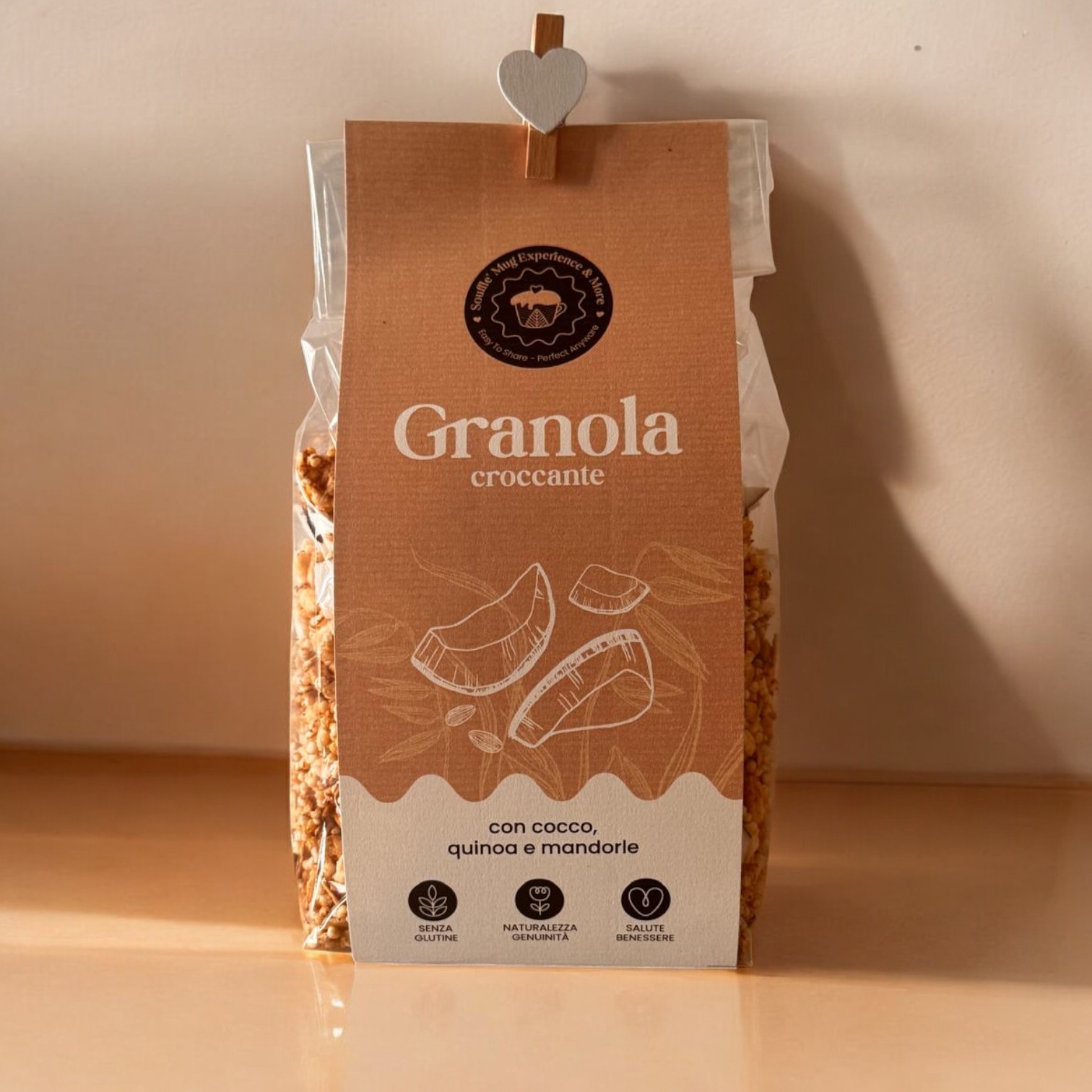 Granola Quinoa e Cocco essicato