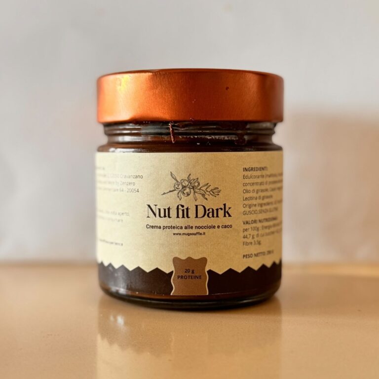 Crema Proteica Nocciole e Cacao- Nut fit Dark (250g)