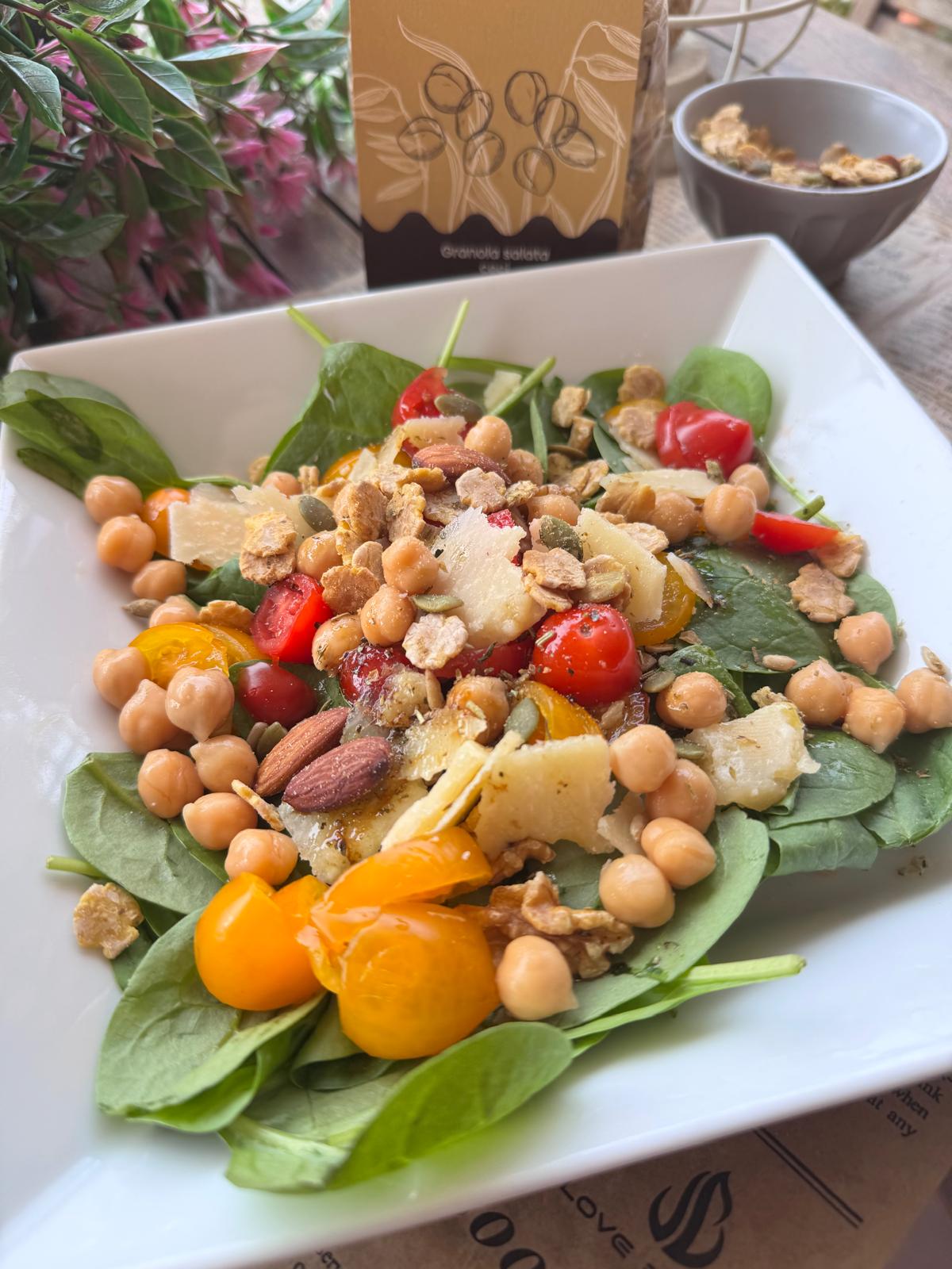 Granola Salata ai Ceci
