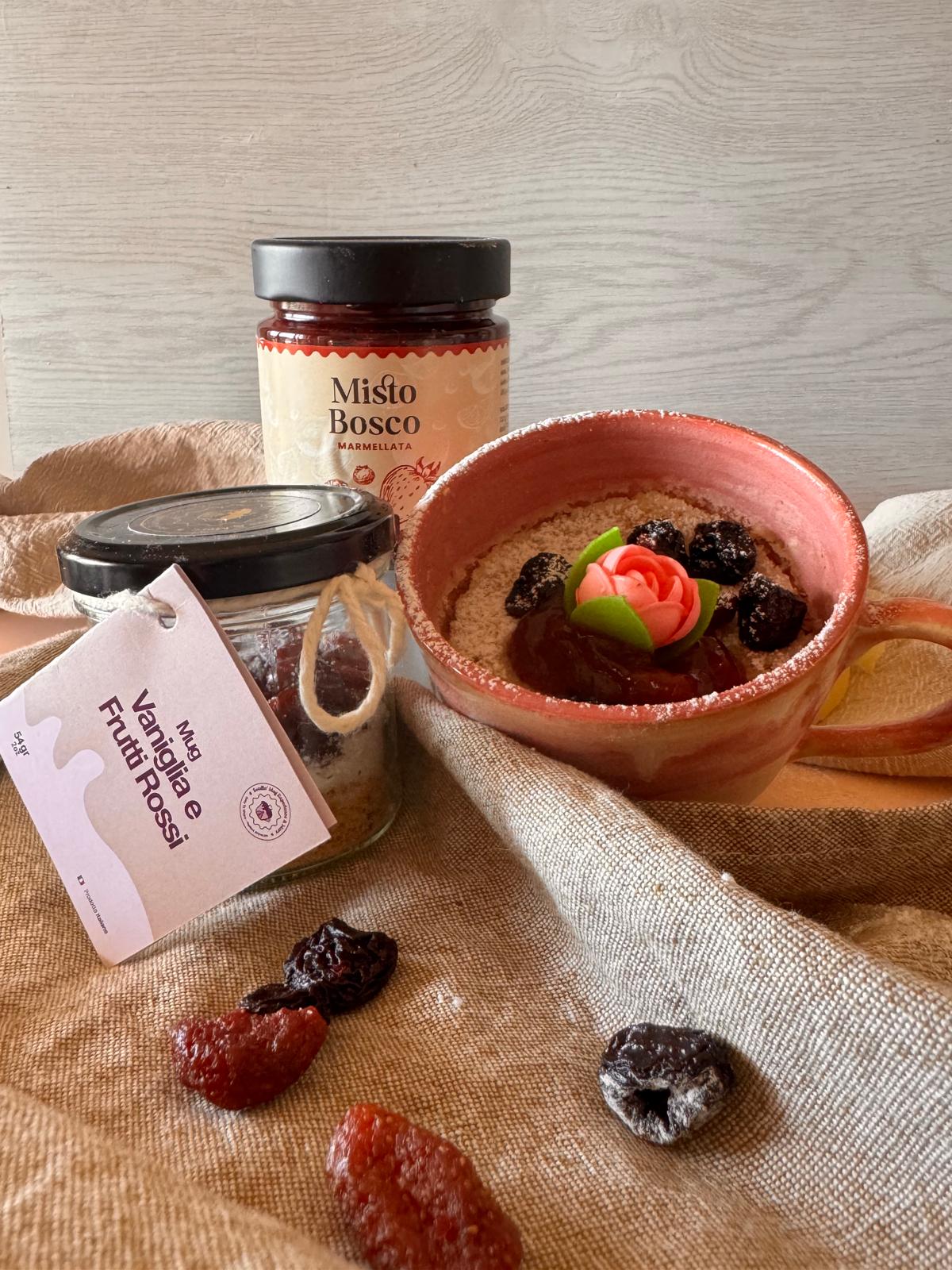 Preparato per Mug Soufflè Vaniglia e Frutti Rossi - immagine 4