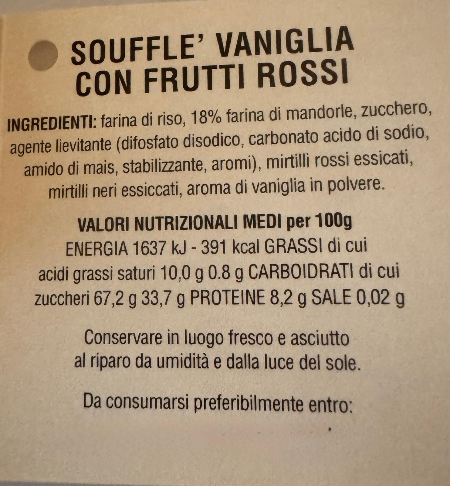 Preparato per Mug Soufflè Vaniglia e Frutti Rossi - immagine 6